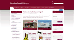 Desktop Screenshot of degendranken.nl